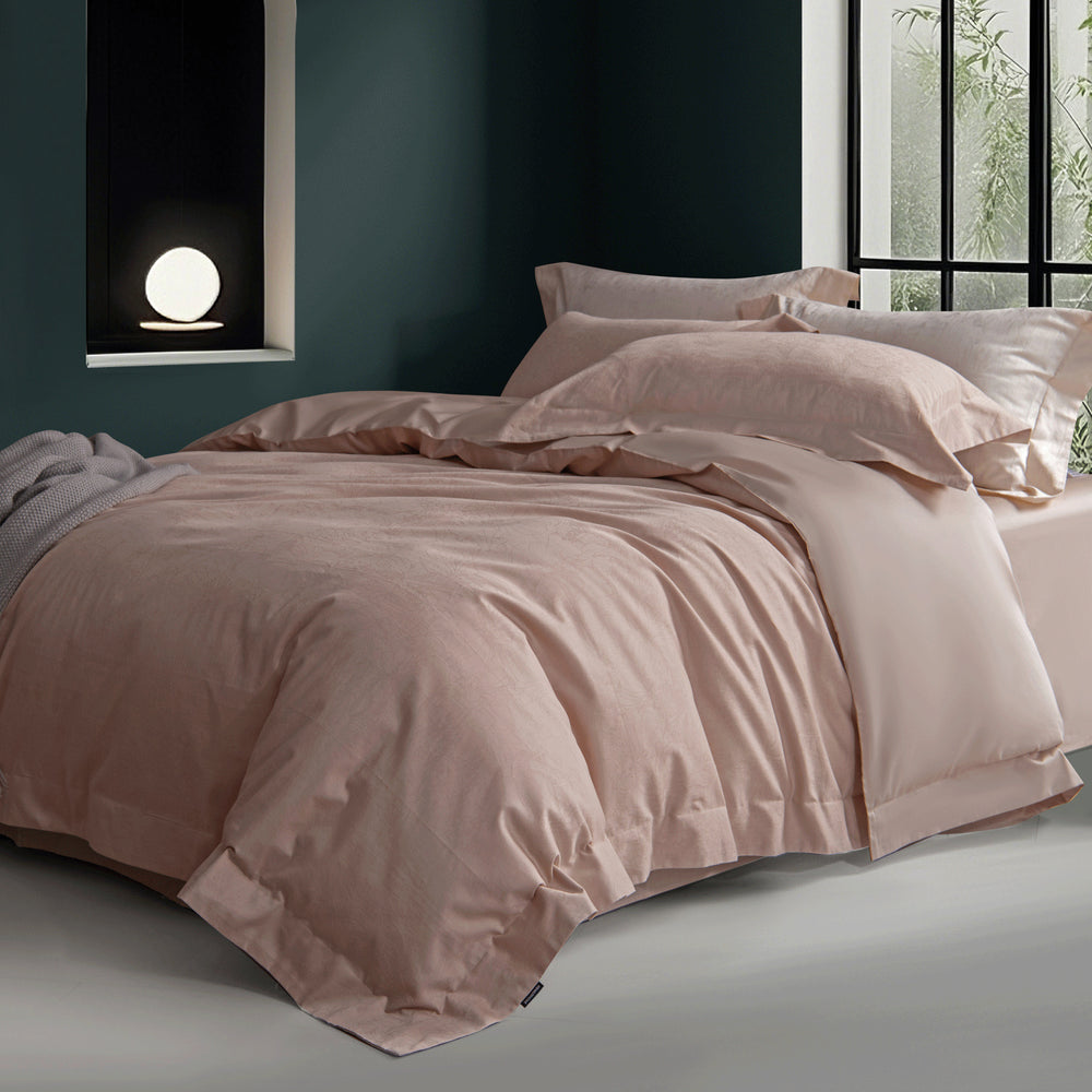 100% Cotton Jacquard 4-Piece Bedding Set