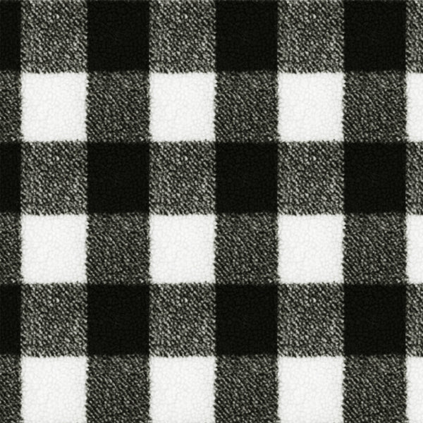Knitting Weft Knit polyester Yarn - Dyed plaid no polar fleece Casual/Office-Casual Jacquard Faux Lamb Fleece (Square Pattern)
