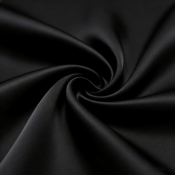 Solid Dyed Polyester Satin Fabric - Lustrous Surface, Casual Drape