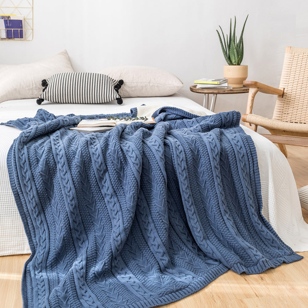 Reversible Plush Multi-Use Blanket