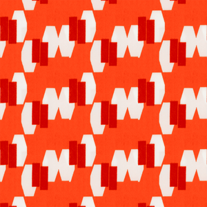 Geometric Printed Polyester Fabric - Regular Finishing