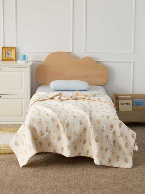 100% Cotton Double Layer Gauze Summer Quilt Comforter