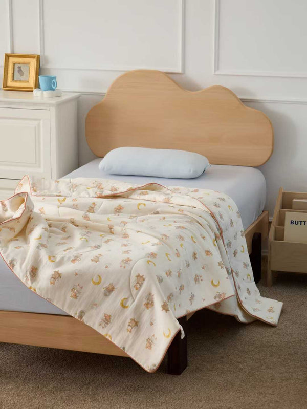 100% Cotton Double Layer Gauze Summer Quilt Comforter