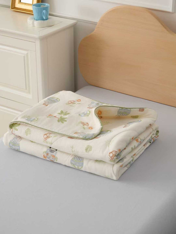 100% Cotton Double Layer Gauze Summer Quilt Comforter