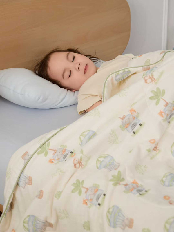 100% Cotton Double Layer Gauze Summer Quilt Comforter