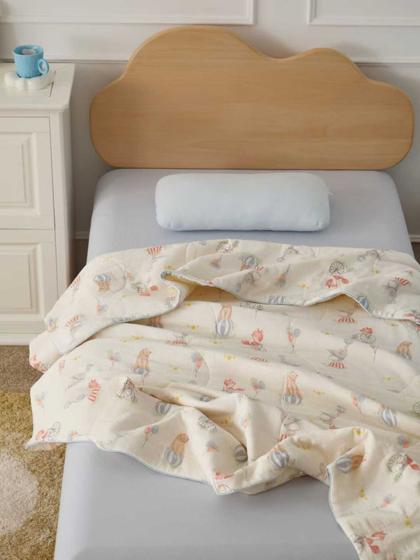 100% Cotton Double Layer Gauze Summer Quilt Comforter