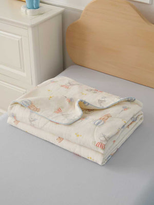 100% Cotton Double Layer Gauze Summer Quilt Comforter