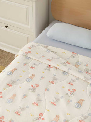 100% Cotton Double Layer Gauze Summer Quilt Comforter