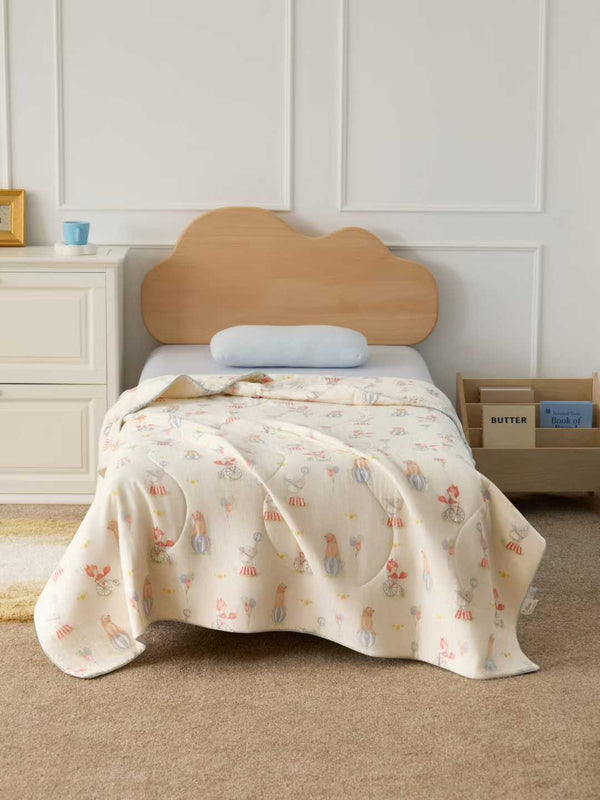 100% Cotton Double Layer Gauze Summer Quilt Comforter