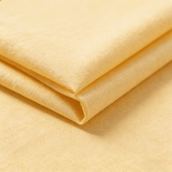 Solid Dyed Viscose-Blend Fabric - Soft Drape, Casual Texture