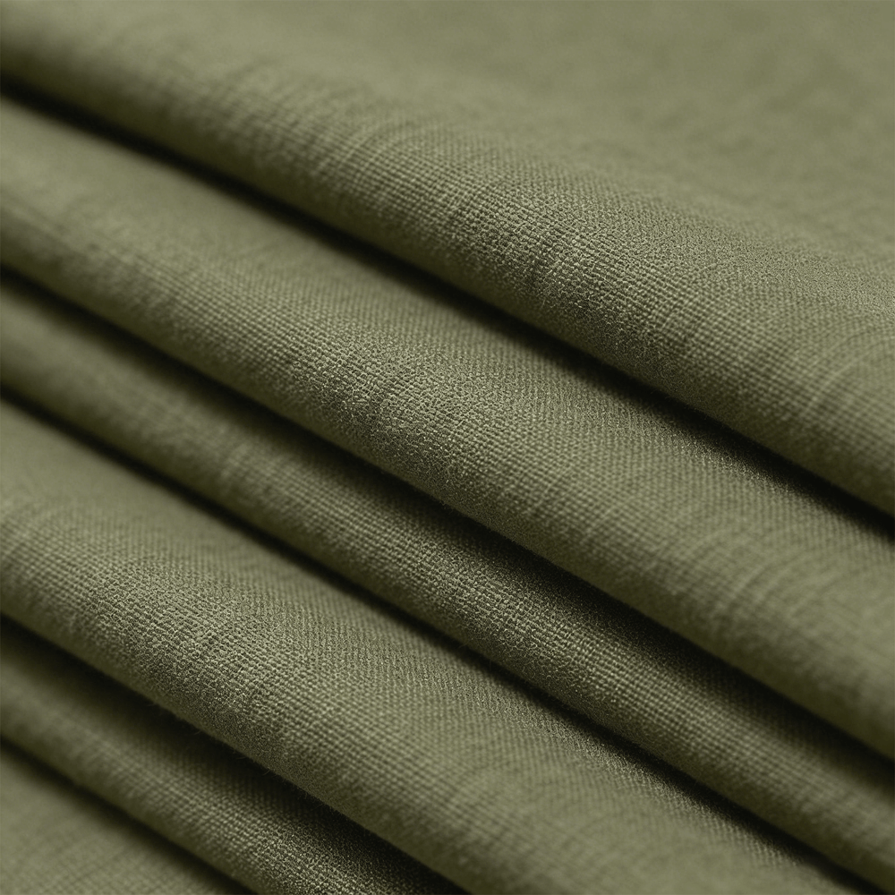 100% Cotton Woven Plain Fabric - Solid Dyed, Crisp & Durable