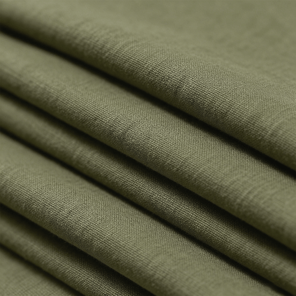100% Cotton Woven Plain Fabric - Solid Dyed, Crisp & Durable
