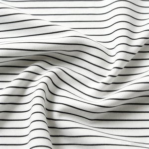 Knitting Weft Knit lyocell Yarn - Dyed horizontal stripe no regular finishing Soft/Office-Casual/Casual knitted stripe pattern