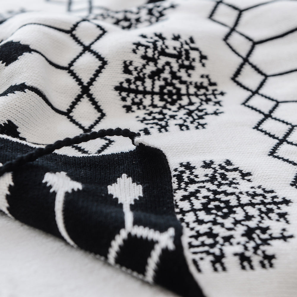 CloudSoft Tassel Cotton Blanket