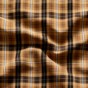 Woven Twill tencel Yarn - Dyed check no regular finishing Vintage/Casual Yarn-Dyed Check