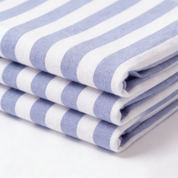 Woven Plain rayon Yarn - Dyed stripe no regular finishing yarn dyed stripes