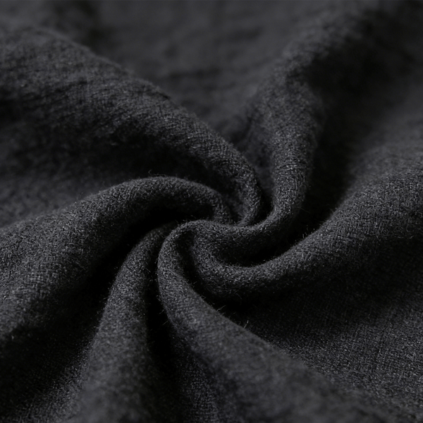 Cotton-Rayon Woven Plain Weave Fabric, Solid Dyeing, Natural Finish, Casual Natural Style