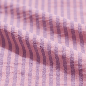 Woven Plain linen Yarn - Dyed stripe no regular finishing Nature yarn dyed stripes