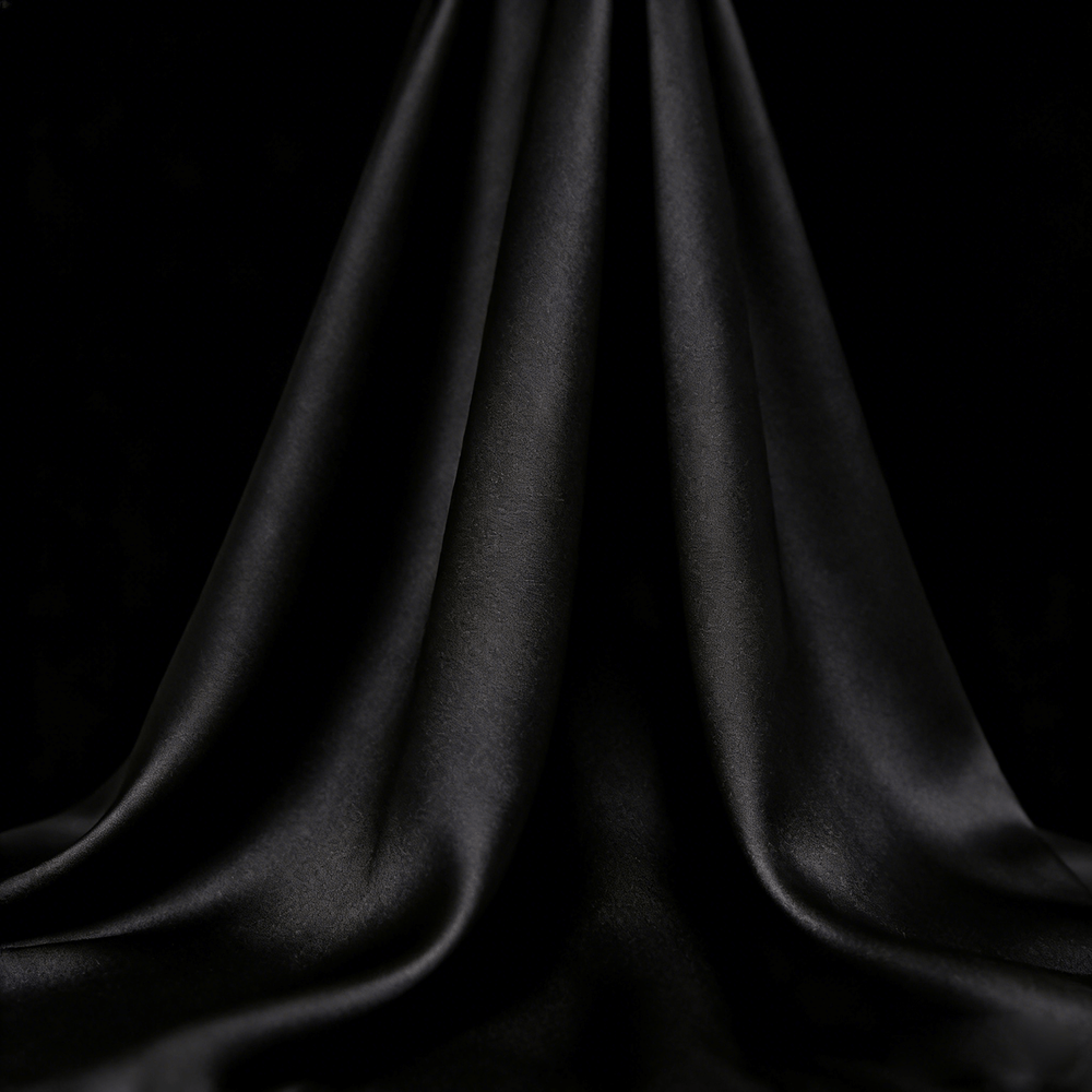 Solid Dyed Polyester Satin Fabric - Lustrous Surface, Casual Drape