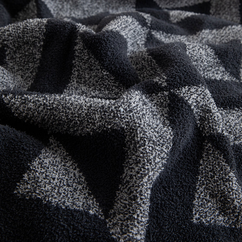 Geometric Art Cotton Blanket