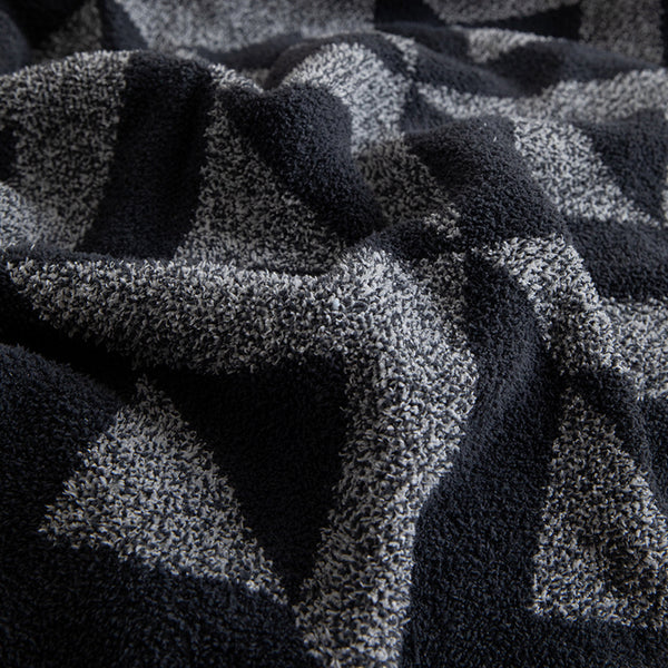 Geometric Art Cotton Blanket