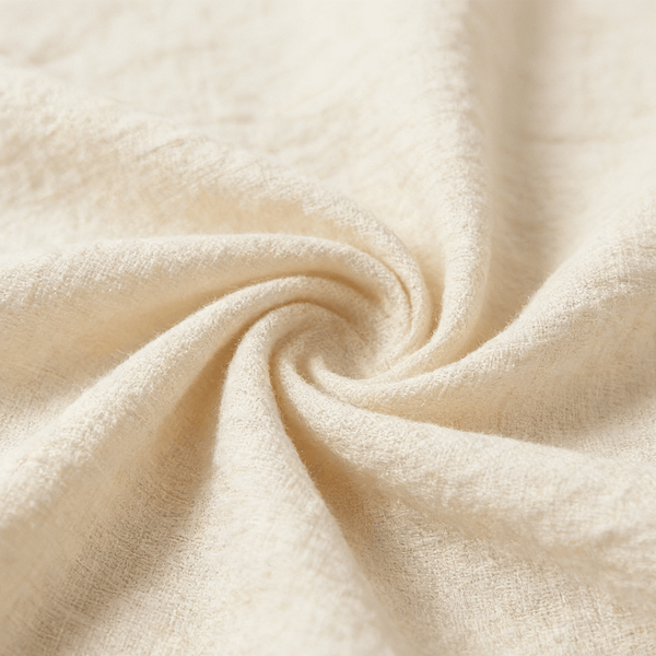 Woven Plain ramie Dyeing solid no regular finishing Nature Stone Washed Ramie-Cotton Crepe