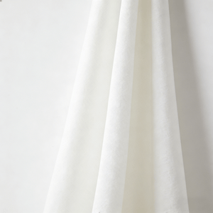 Solid Dyed Organic Cotton Fabric - Plain Weave, Natural Hand Feel