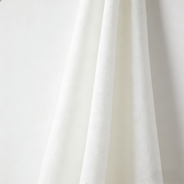 Solid Dyed Organic Cotton Fabric - Plain Weave, Natural Hand Feel