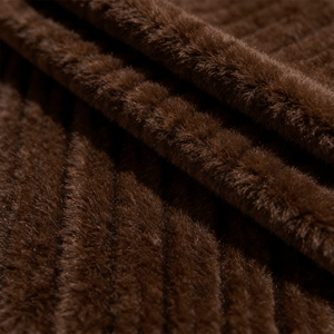 Acrylic Knit Pile Fabric - Flocked & Sheared, Imitation Fur