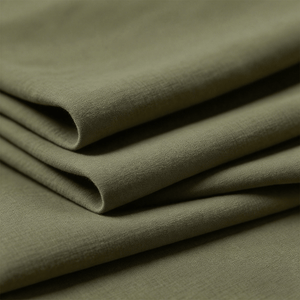 100% Cotton Woven Plain Fabric - Solid Dyed, Crisp & Durable