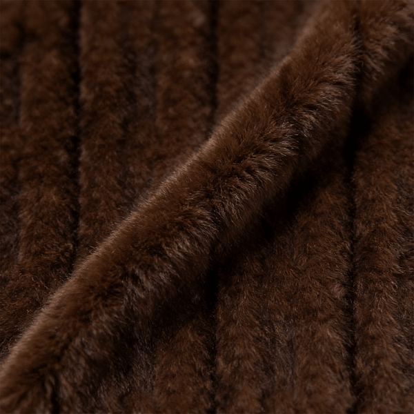 Acrylic Knit Pile Fabric - Flocked & Sheared, Imitation Fur