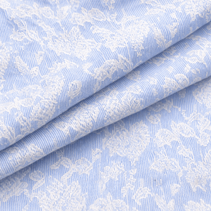 Woven Plain cotton Dyeing stripe floral no regular finishing Cut-Out Fabric