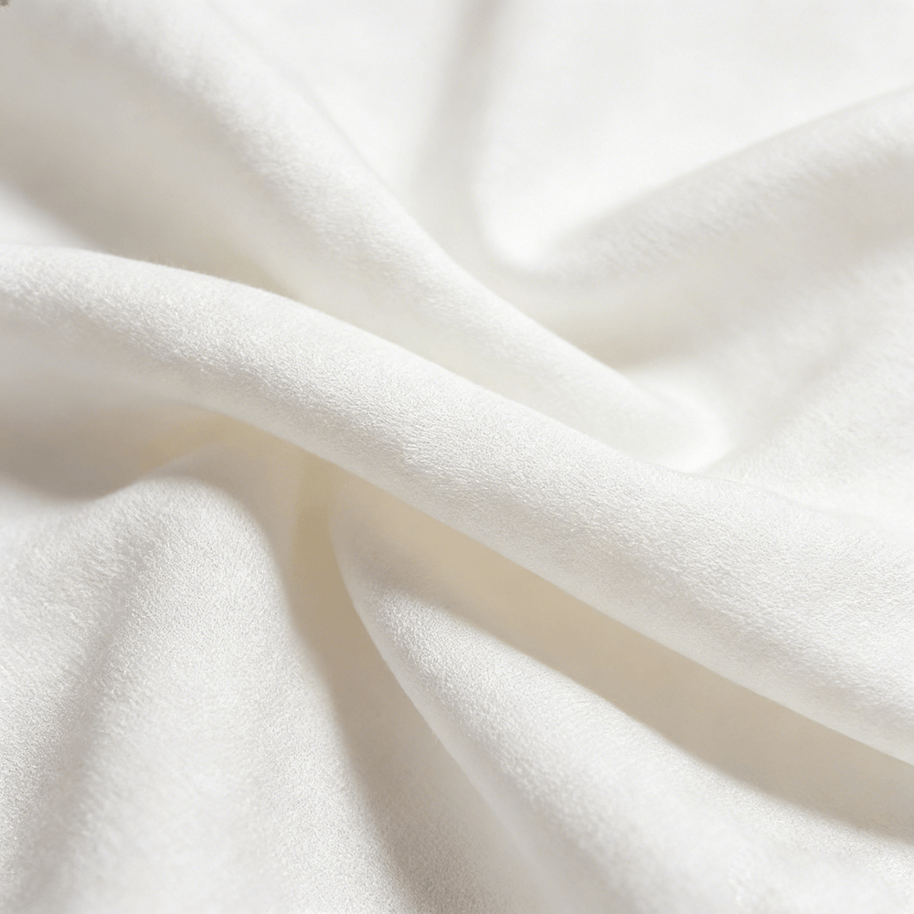 Lyocel-polyamide Plain Weave Fabric - Solid Dyed, Retro Casual