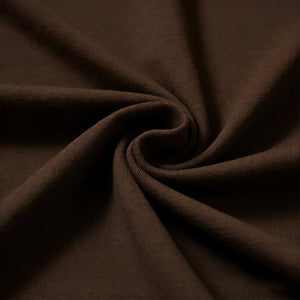 Lightweight Woven Modal Silk Blend Fabric with Vintage Luster for Spring/Summer