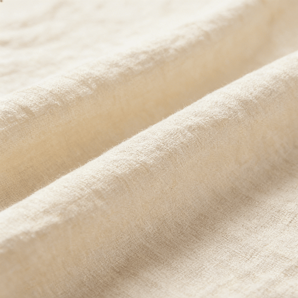 Woven Plain ramie Dyeing solid no regular finishing Nature Stone Washed Ramie-Cotton Crepe