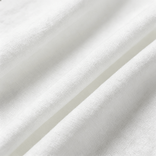 Solid Dyed Organic Cotton Fabric - Plain Weave, Natural Hand Feel