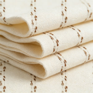 Woven Plain polyester Yarn - Dyed stripe no regular finishing yarn dyed stripes