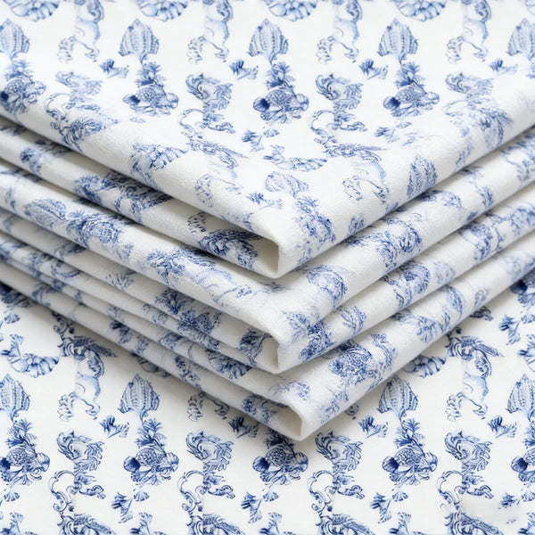 Woven Plain Viscose Printing Flowers and Birds Ethnic Style Regular Finishing