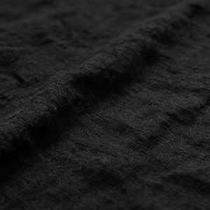 Cotton-Rayon Woven Plain Weave Fabric, Solid Dyeing, Natural Finish, Casual Natural Style
