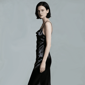 Solid Dyed Rayon Satin Fabric - Lustrous Finish, Soft Drape