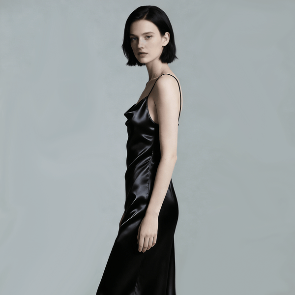 Solid Dyed Rayon Satin Fabric - Lustrous Finish, Soft Drape