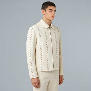 Woven Plain polyester Yarn - Dyed stripe no regular finishing yarn dyed stripes
