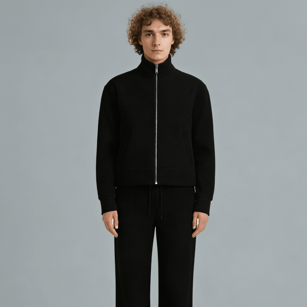 Nylon-Spandex Bonded Fabric - Laminated, Wind-Resistant Fleece Backing