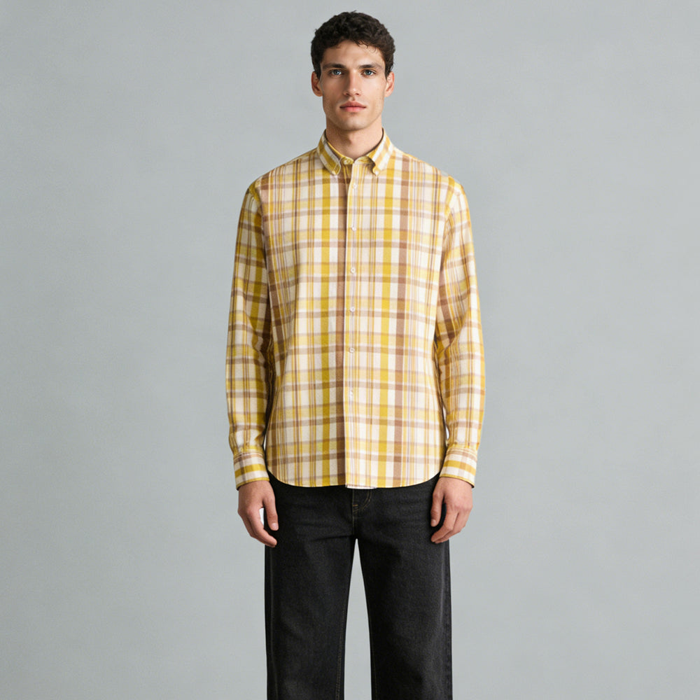 Woven Plain tencel Yarn - Dyed check no regular finishing Nature Soft yarn dyed plaid