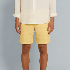 Woven Plain linen Dyeing Dyeing no regular finishing Nature linen plain weave fabric